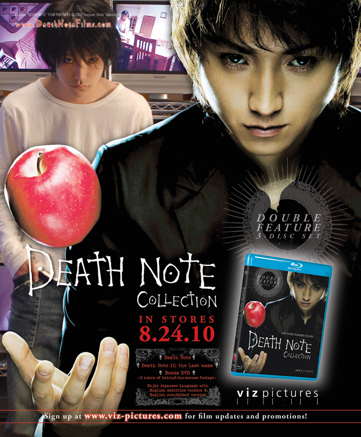  Death Note / Death Note: The Last Name Double Feature [Blu-ray]  : Various, Various: Movies & TV