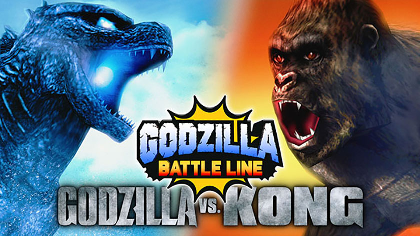 Godzilla Games for mobile Godzilla Battle Line Official website