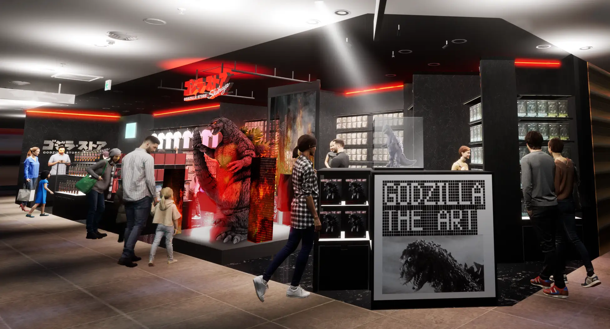 Godzilla Store Shibuya Opens at Shibuya PARCO on April 25th