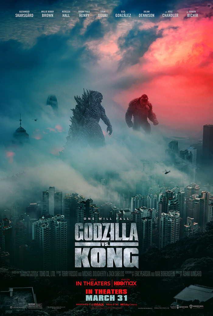 New GODZILLA VS KONG Poster From Warner Bros. Godzilla Toho News