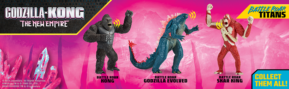 GODZILLA X KONG: THE NEW EMPIRE Toyline Official Info and Photos
