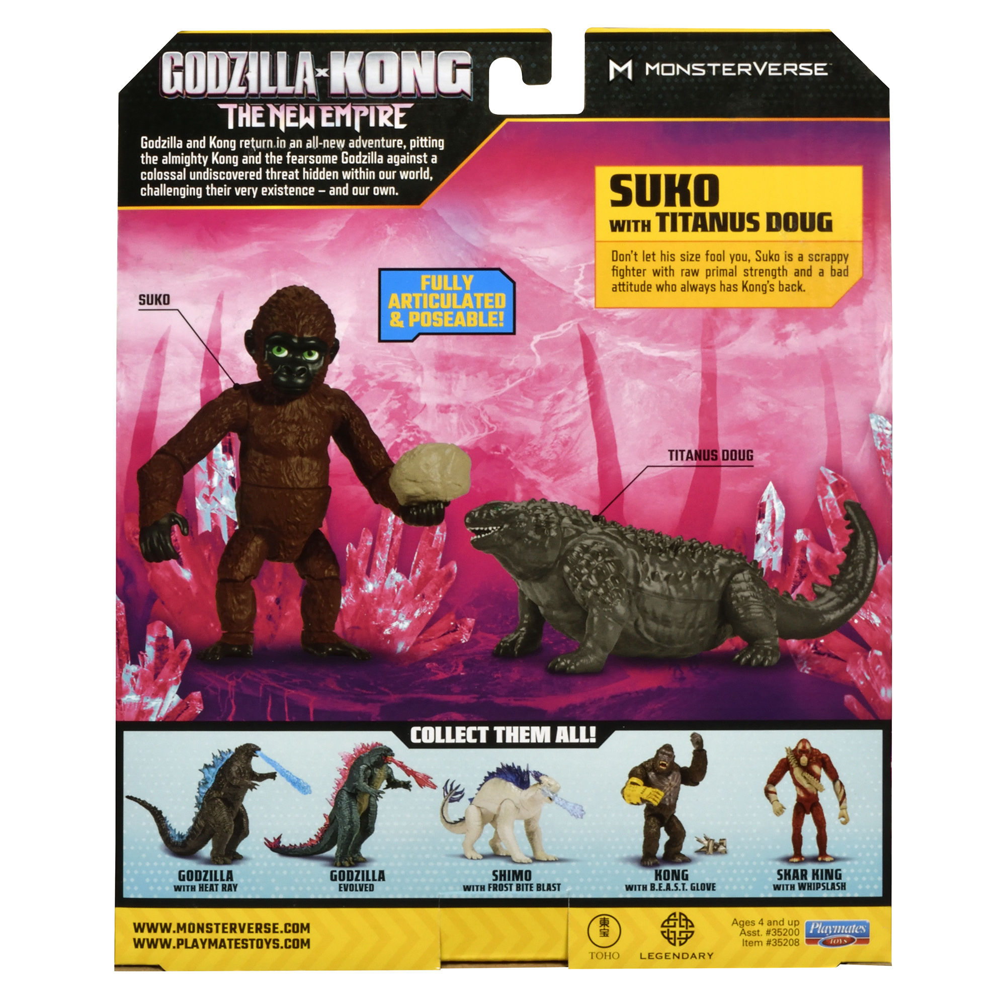 GODZILLA X KONG: THE NEW EMPIRE Toyline Official Info and Photos From  Playmates - Part 1, Godzilla - Toho