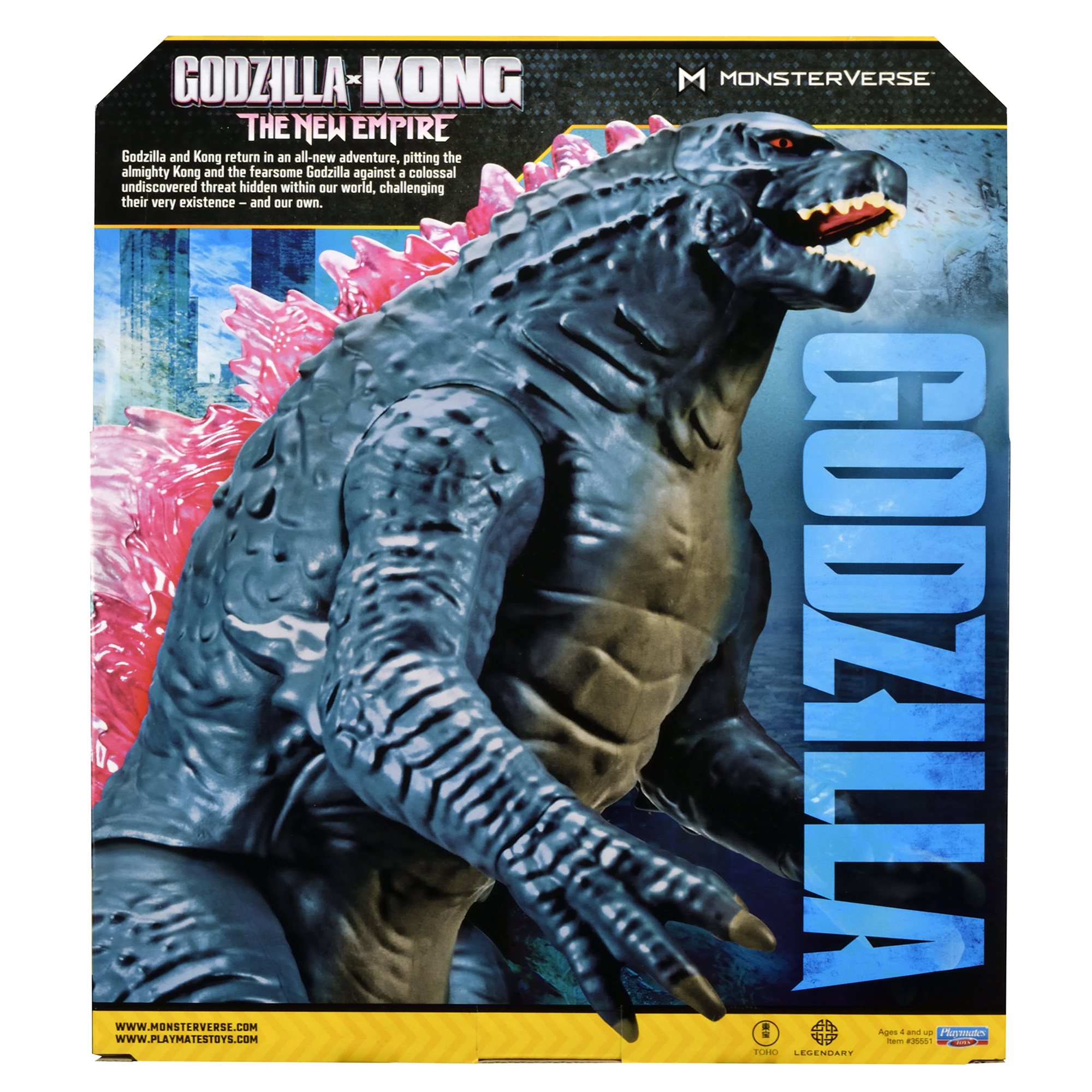 Godzilla x Kong toy box art close ups - Godzilla x Kong: The New Empire  Forum