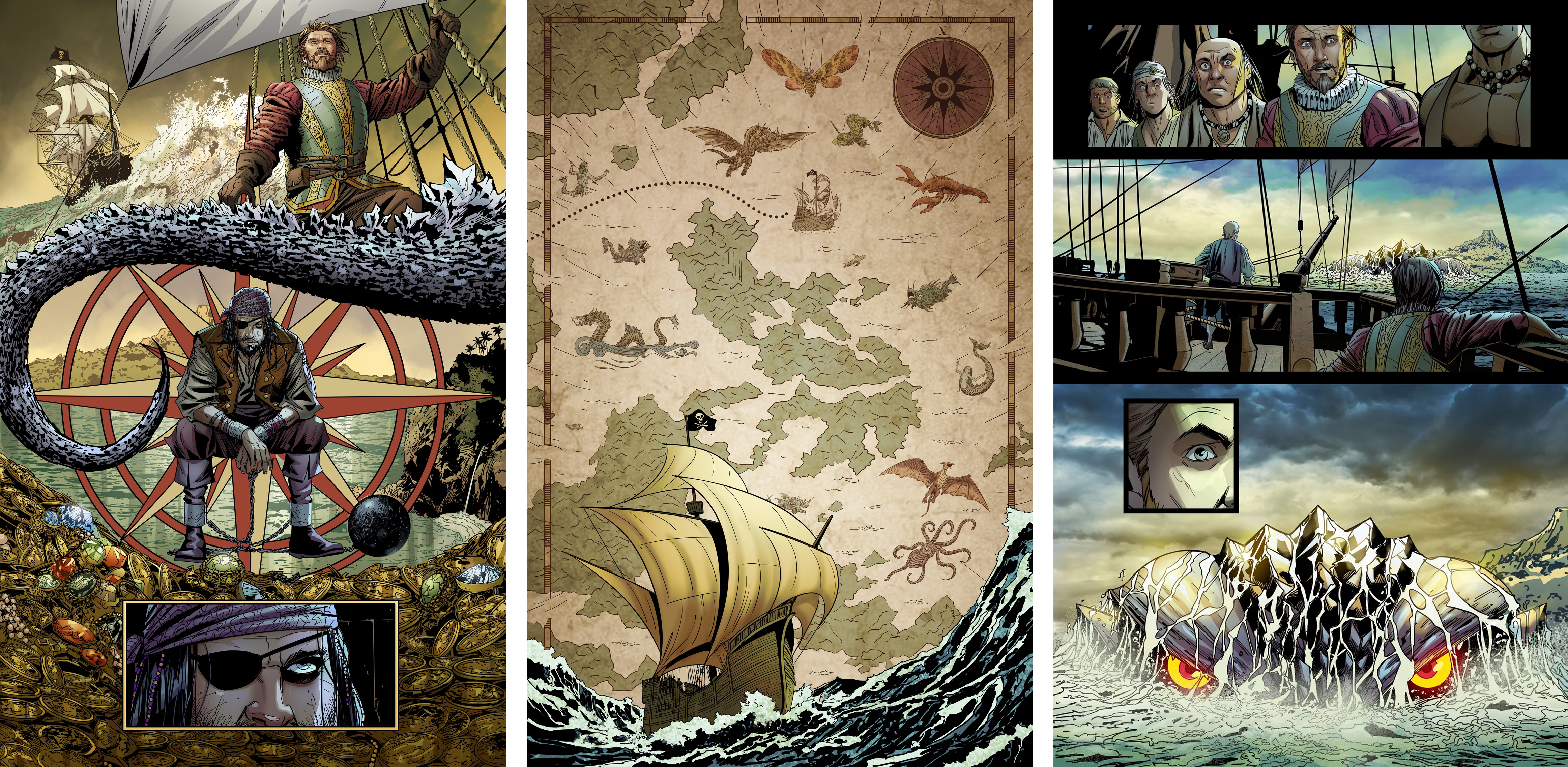 Beware the Maritime Menaces of Monster Island in Godzilla: Here There – IDW  Publishing