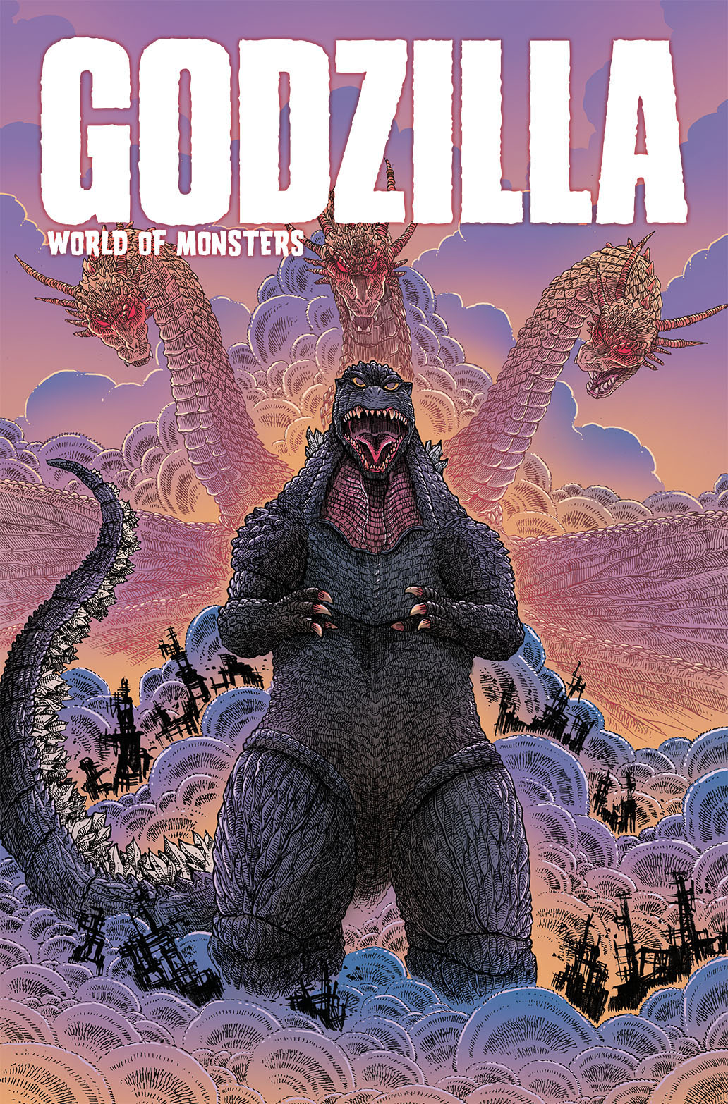 IDW Solicits Godzilla World of Monsters Trade Paperback For August
