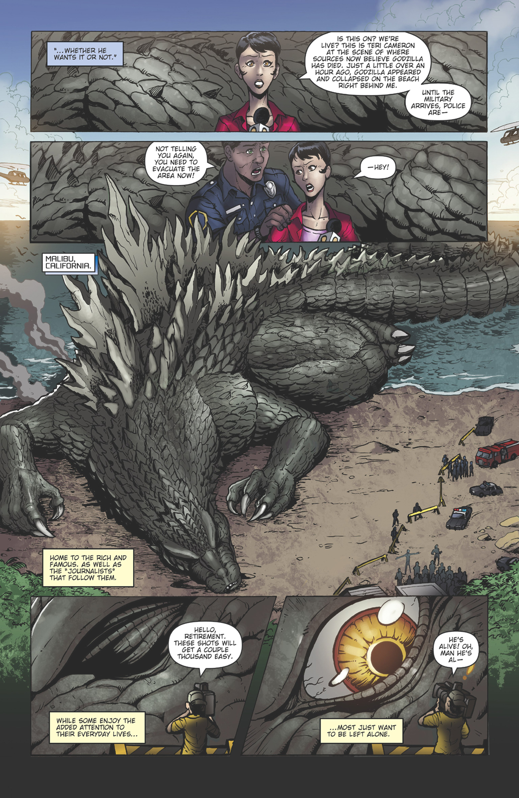 JUL130325 - GODZILLA RULERS OF THE EARTH #4 - Previews World