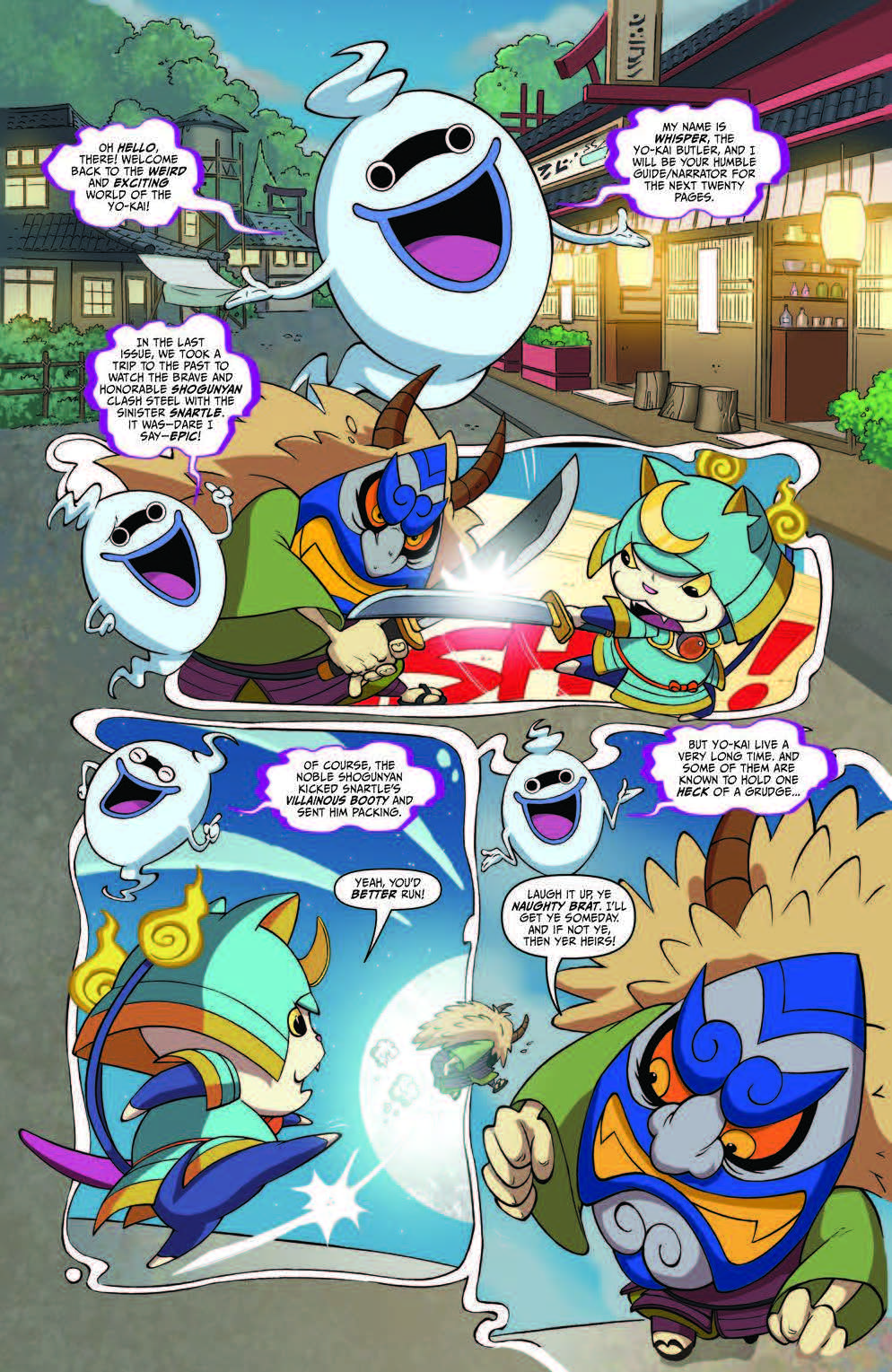 I was browsing the yo-kai watch wiki and - Comic Studio