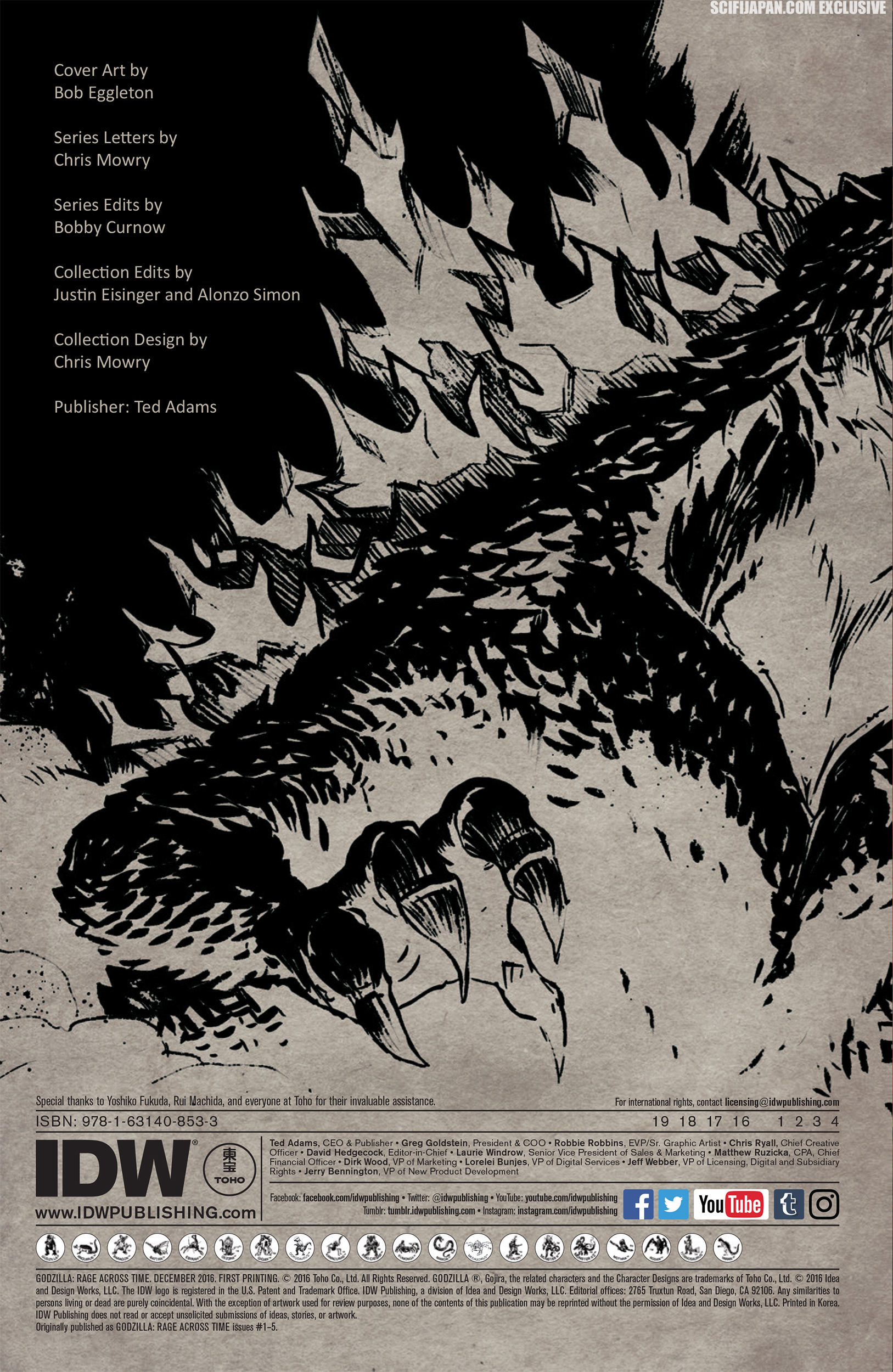 Godzilla: Rage Across Time #3 Exclusive Preview, Merchandise