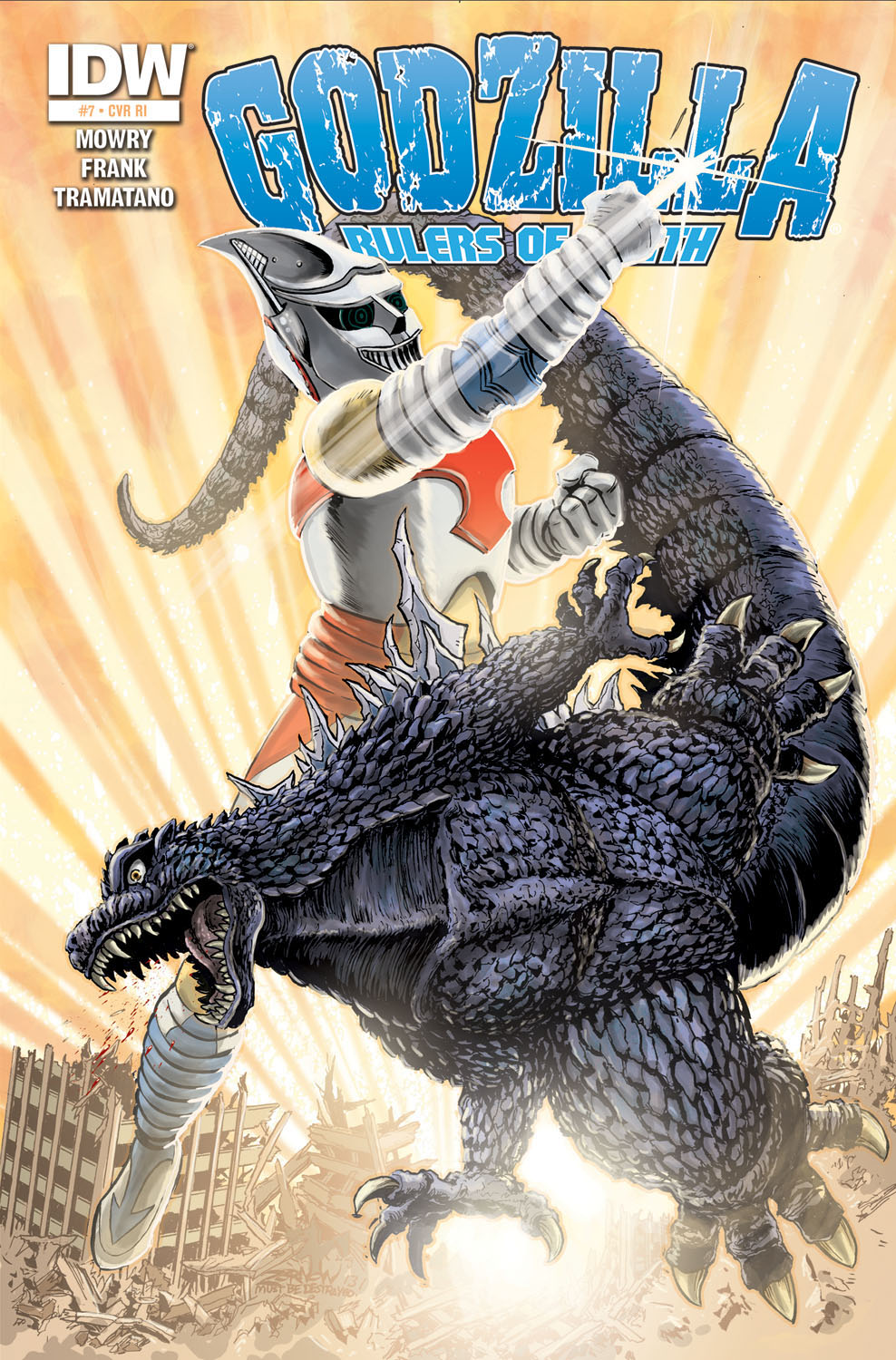 GODZILLA RULERS OF EARTH #2 - IDW - RI ZORNOW RETAIL INCENTIVE VARIANT