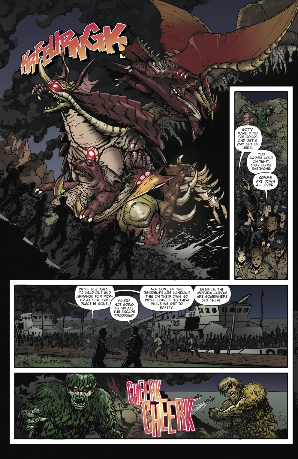 SNEAK PEEK: Godzilla: Rulers of Earth, Vol. 3 — Major Spoilers