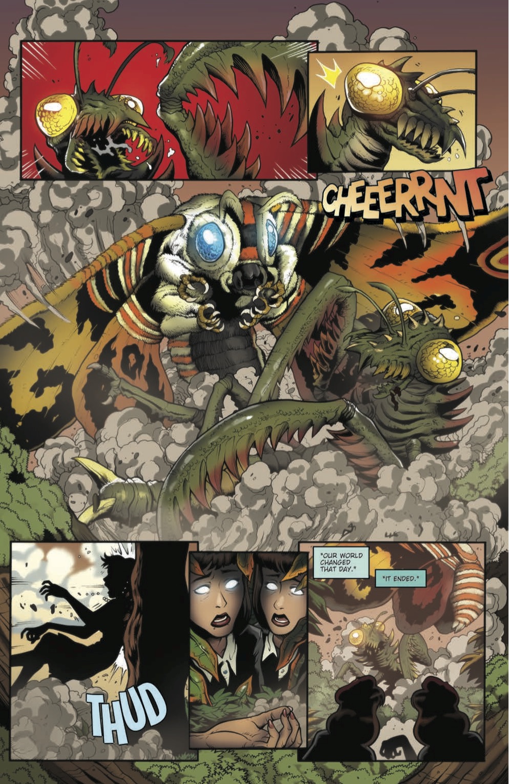 Godzilla Rulers of Earth #2 First Print IDW Comic Book 2013 Chris Mowry Rare