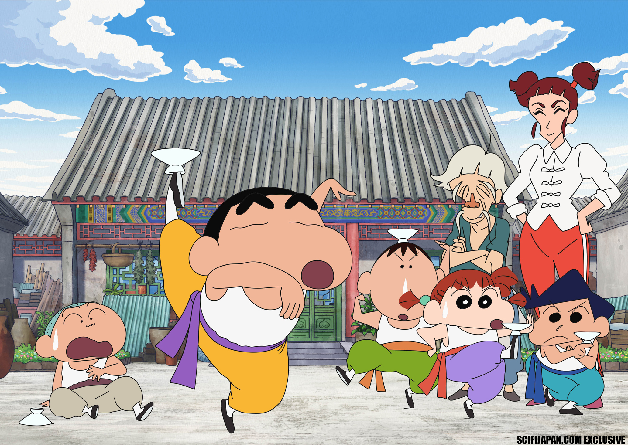 Crayon Shin Chan Family Anime From Japan HD wallpaper