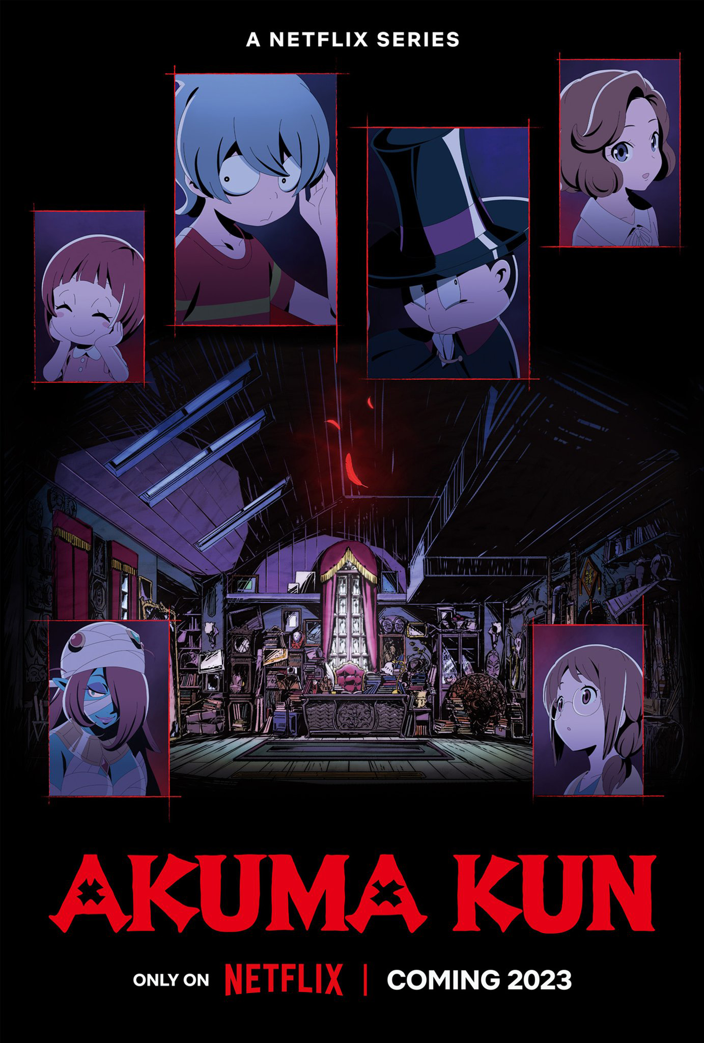 New Akuma-Kun Anime Debuts on November 9 Worldwide on Netflix