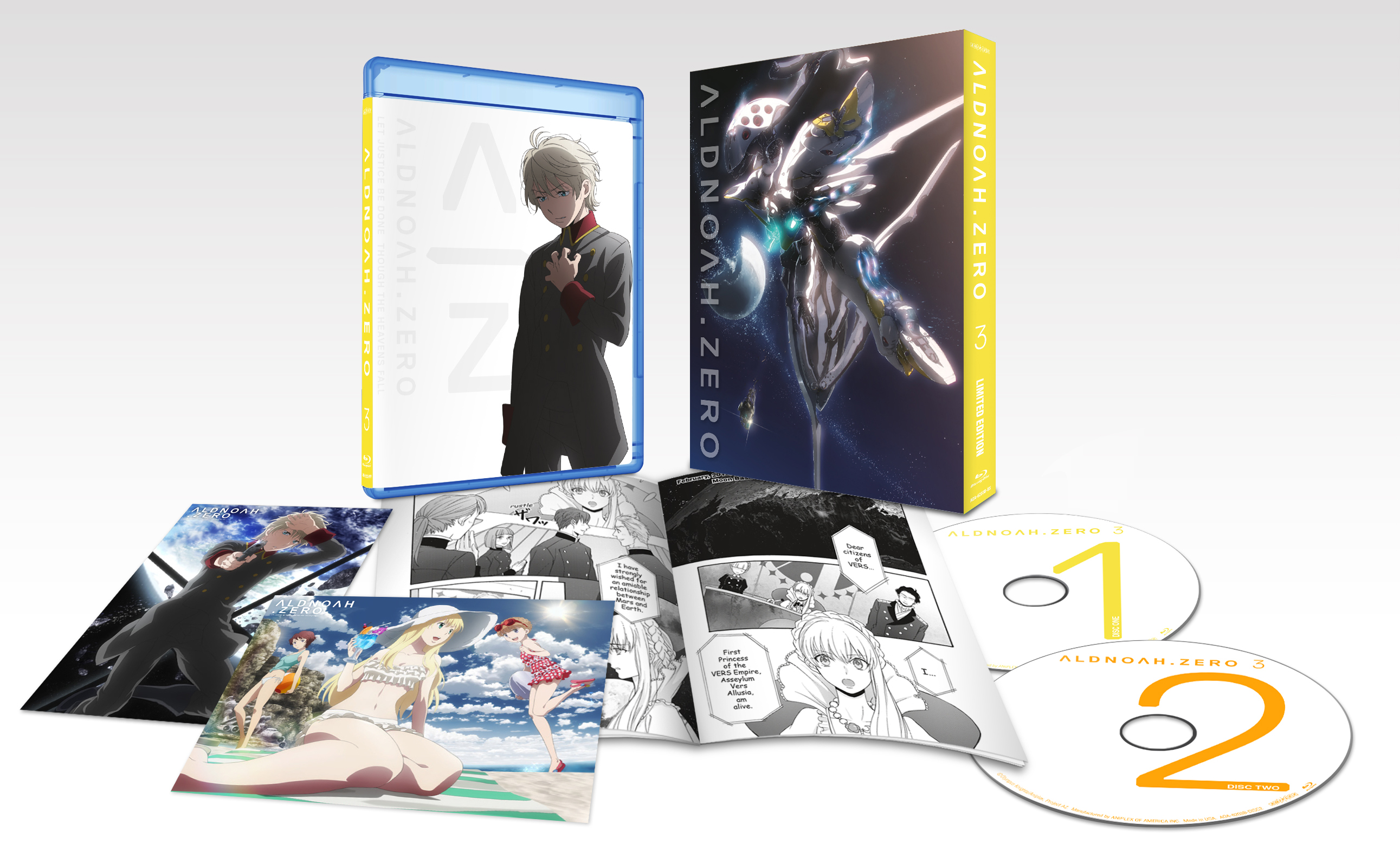 ALDNOAH ZERO - ALDNOAH.ZERO ORIGINAL SOUND TRACK(BLU-SPEC CD