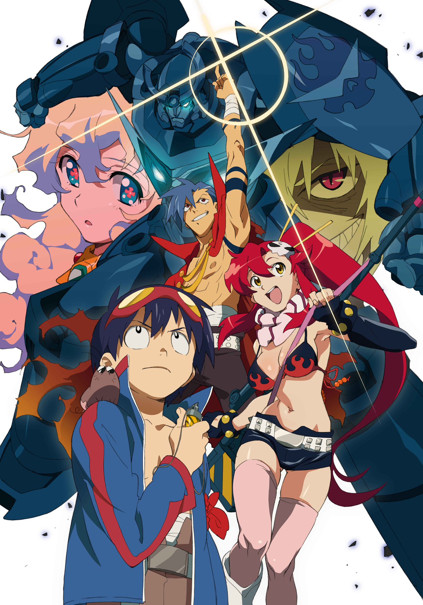 Tengen Toppa Gurren Lagann Movie Lagann-Hen Anime Art Poster