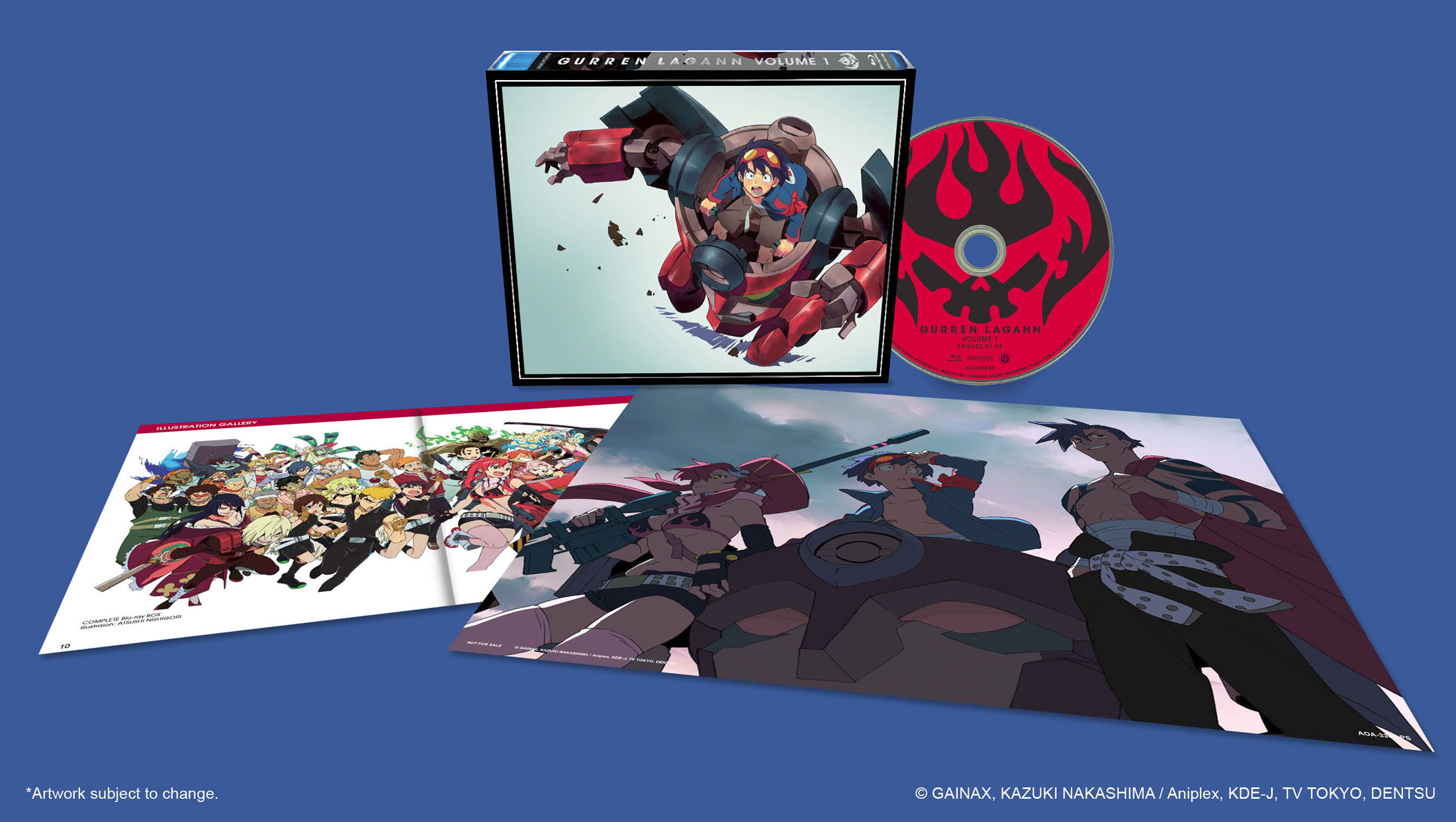 Blu-ray Tengen Toppa Gurren Lagann - Meccha Japan