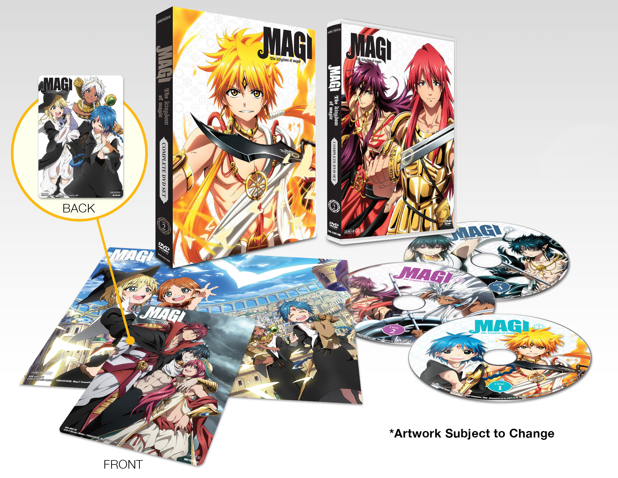 Aniplex of America set to Release Magi: The Kingdom of Magic on