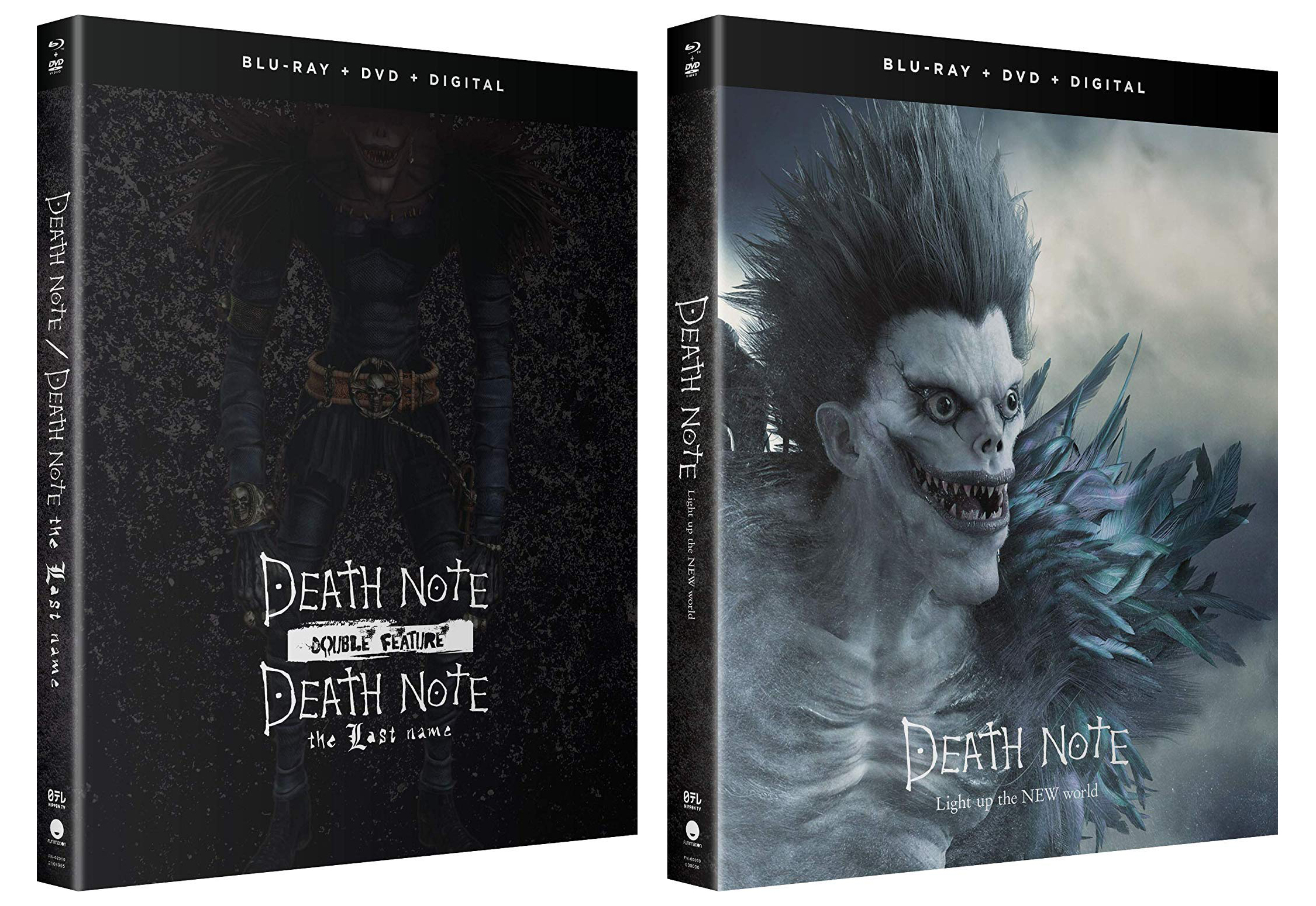  Death Note / Death Note: The Last Name Double Feature [Blu-ray]  : Various, Various: Movies & TV