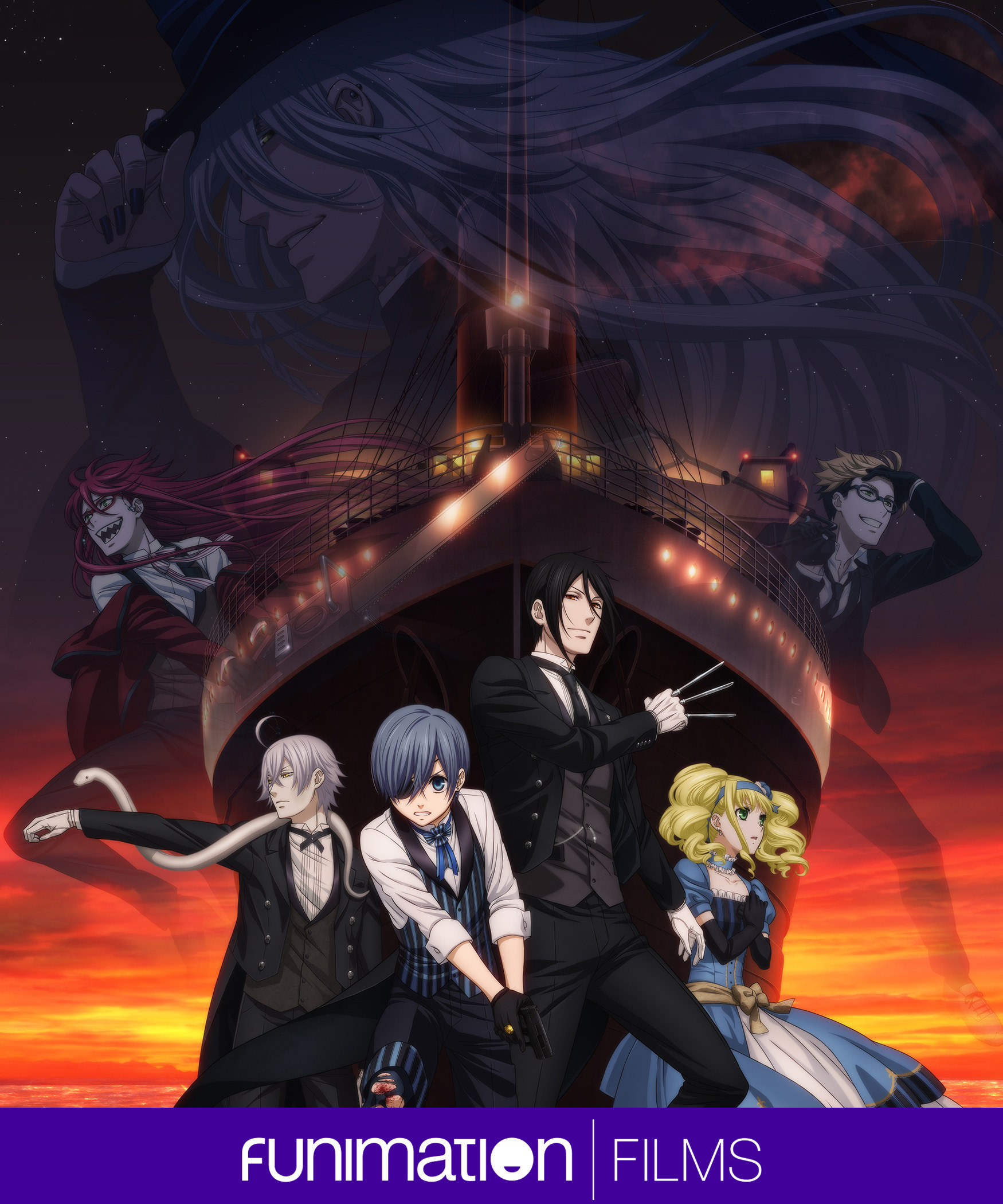 Black Butler' entra dublado completo na Funimation