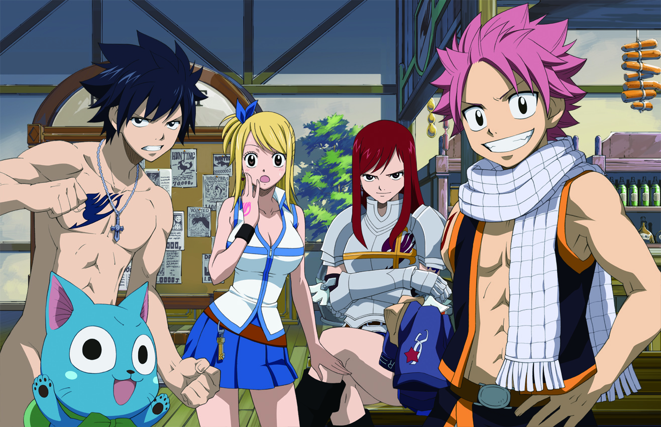 Fairy Tail Part 2 Blu-ray + DVD 4-Disc Set Anime 704400087646