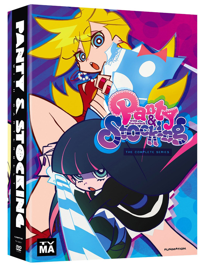 Panty And Stocking With Garterbelt The Complete Series On Dvd In July Dvd Blu Ray Digital News