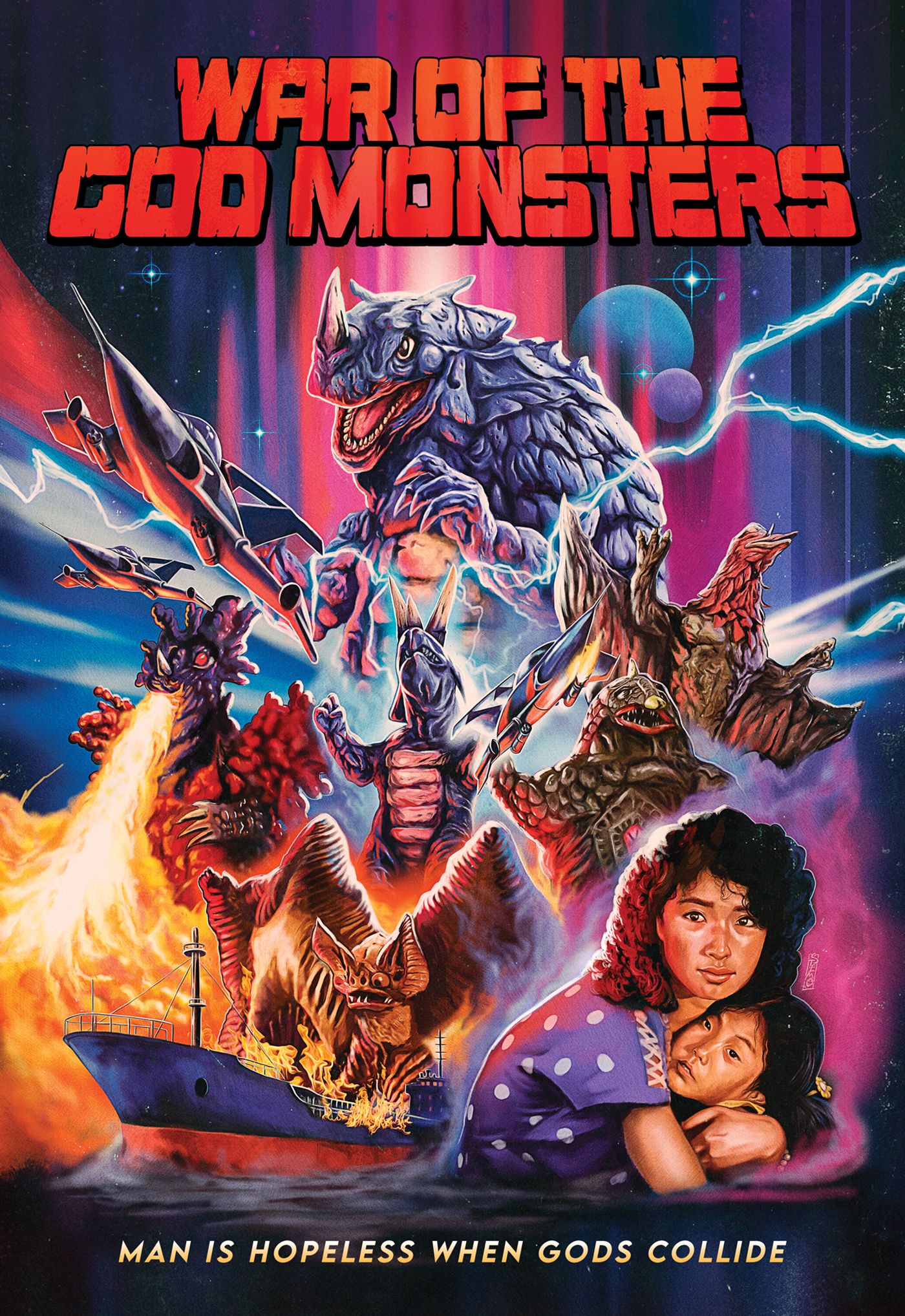 Win WAR OF THE GOD MONSTERS On DVD From SRS Cinema and MVD Entertainment!