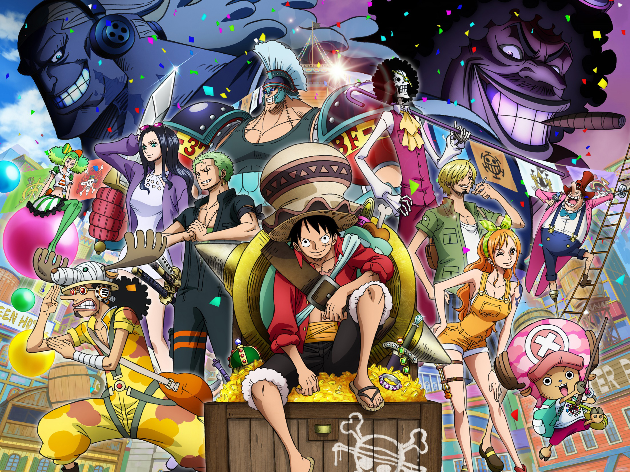 ONE PIECE STAMPEDE Info and Pics From Toei, Anime - Animation