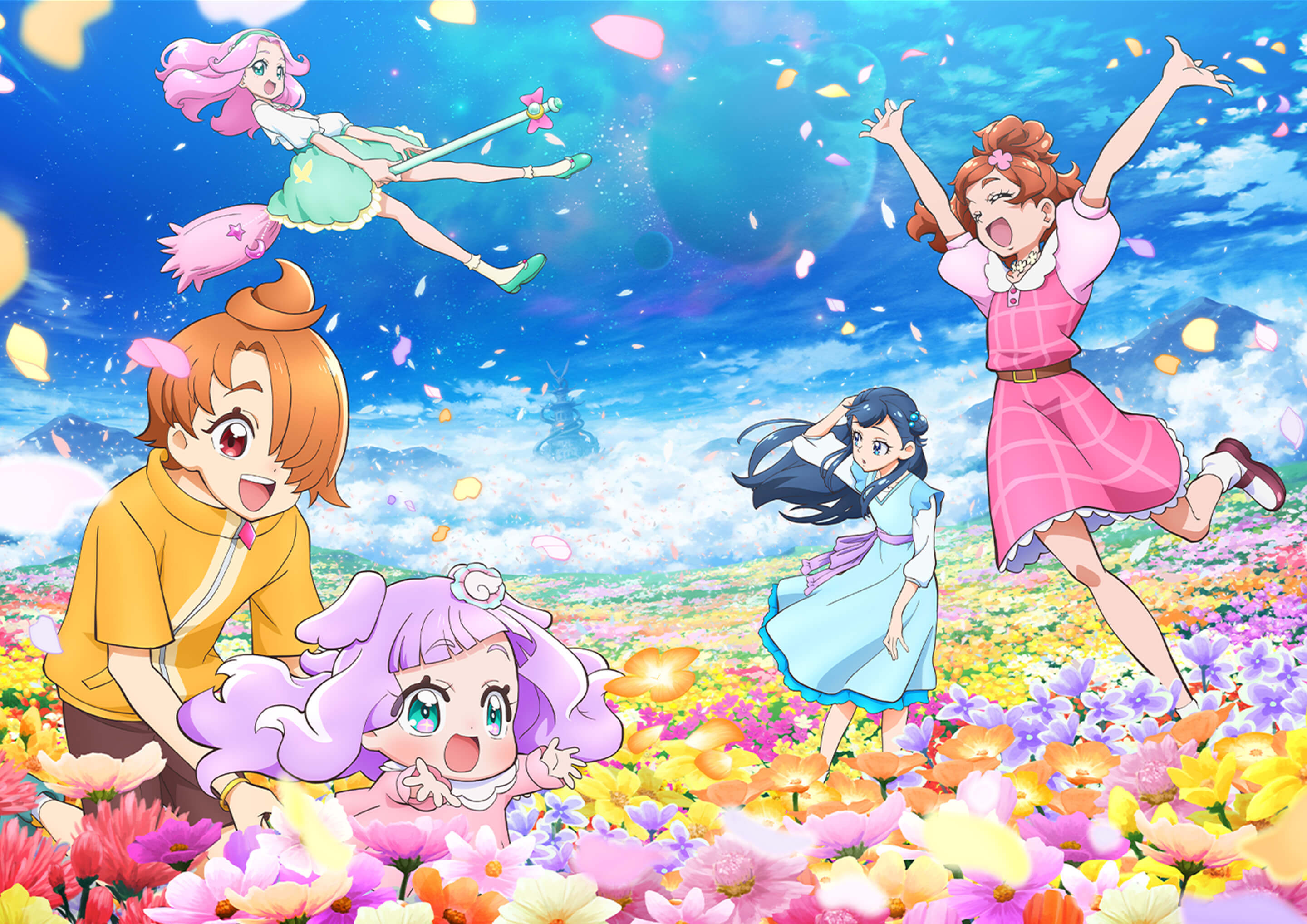 New characters in the Precure All Stars F movie! : r/precure