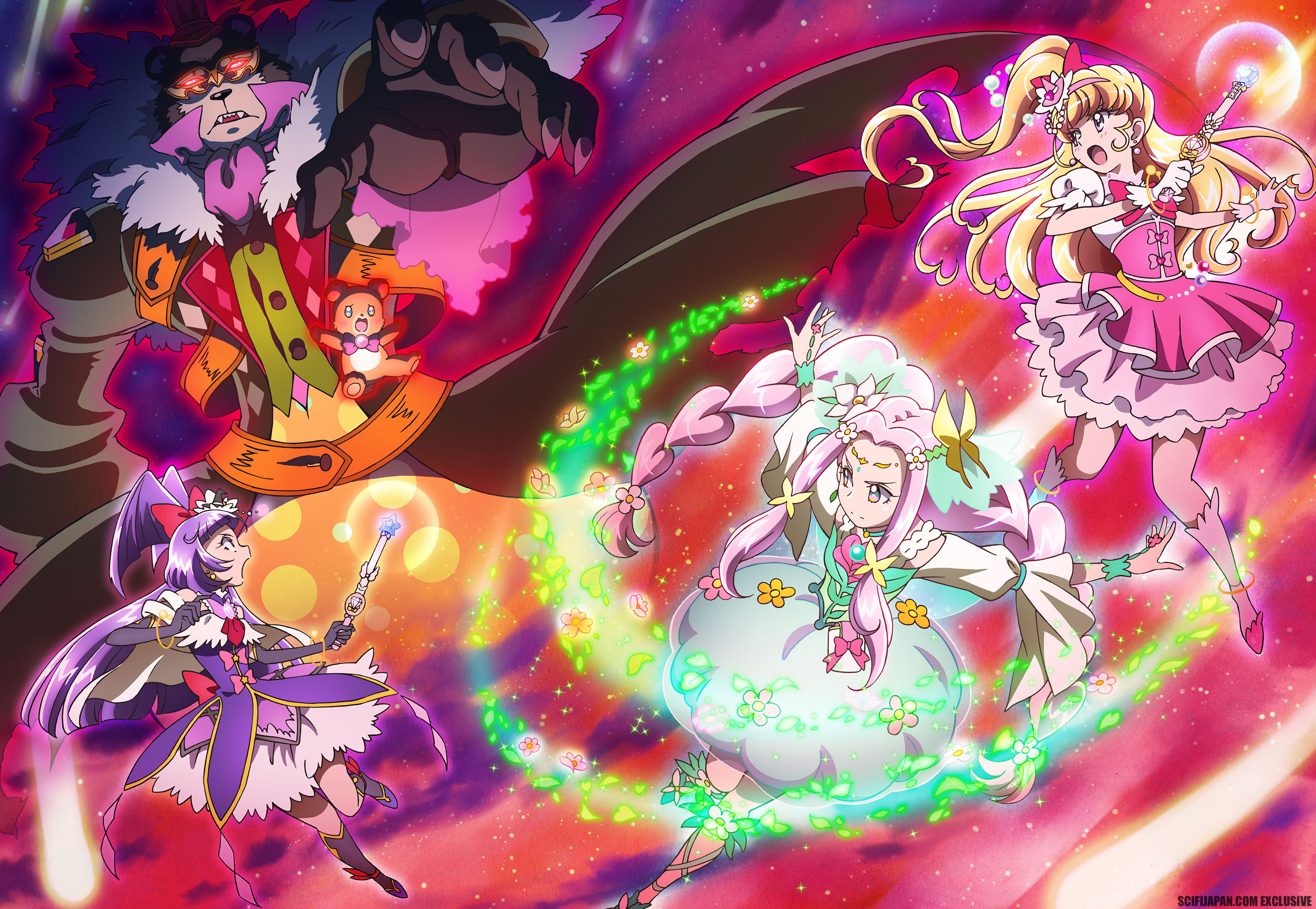 Toei Animation Unveils Yes! Precure 5 & Maho Girls Precure! Sequel