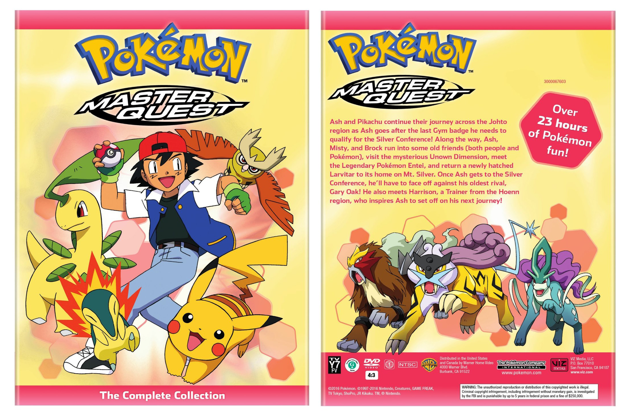 Pokemon Master Quest DVD