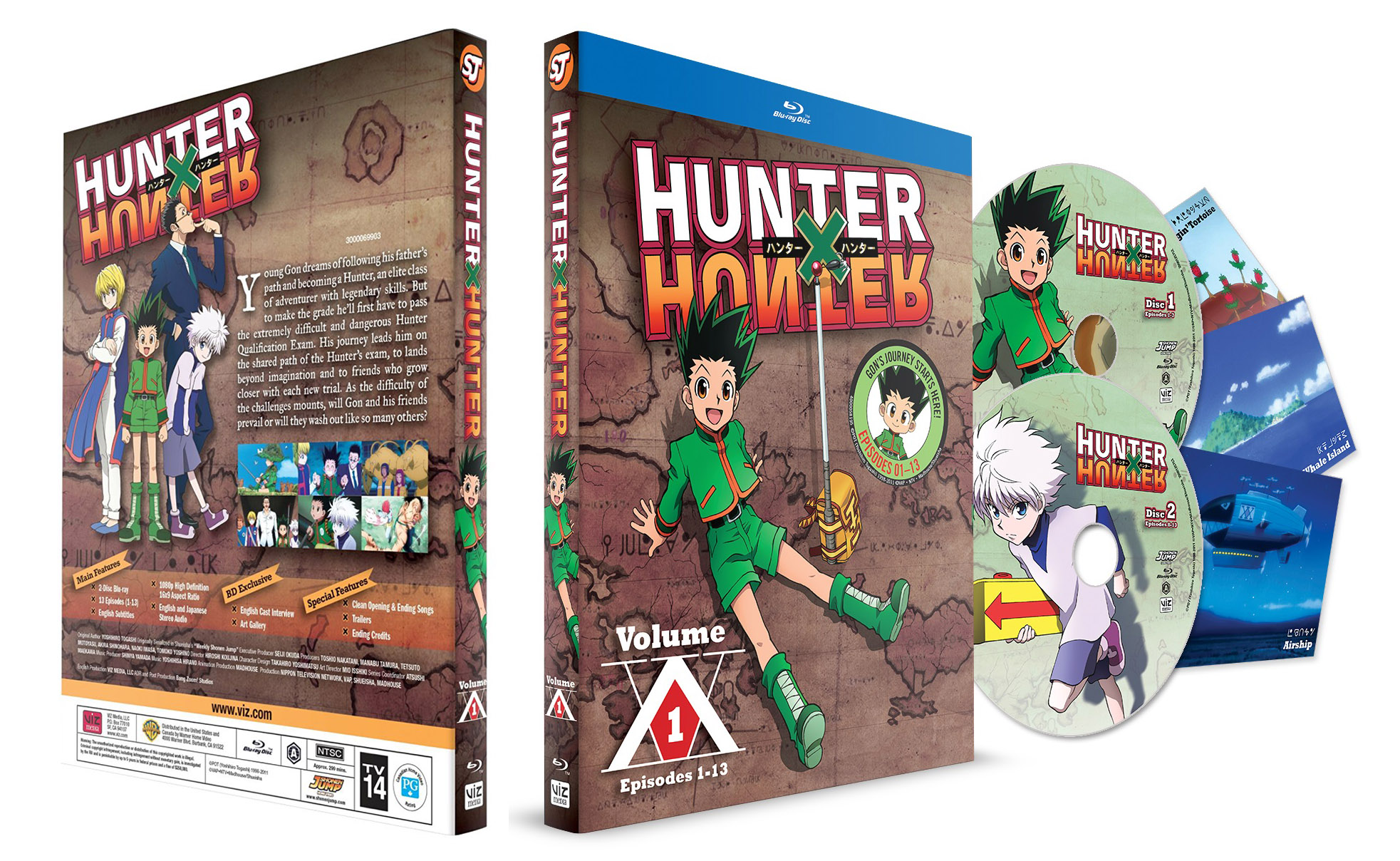 VIZ  See Hunter x Hunter, Set 2