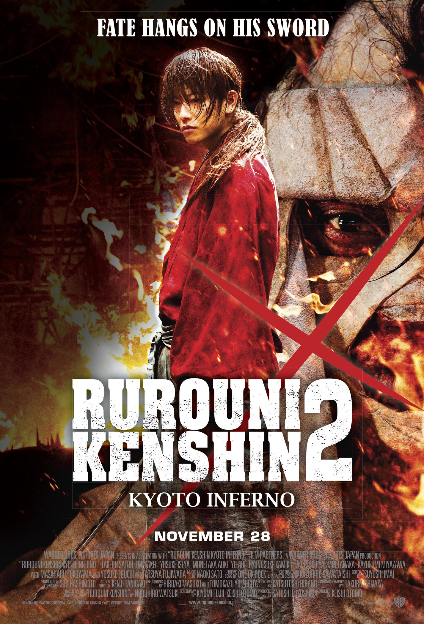 RUROUNI KENSHIN 2: KYOTO INFERNO Production Notes