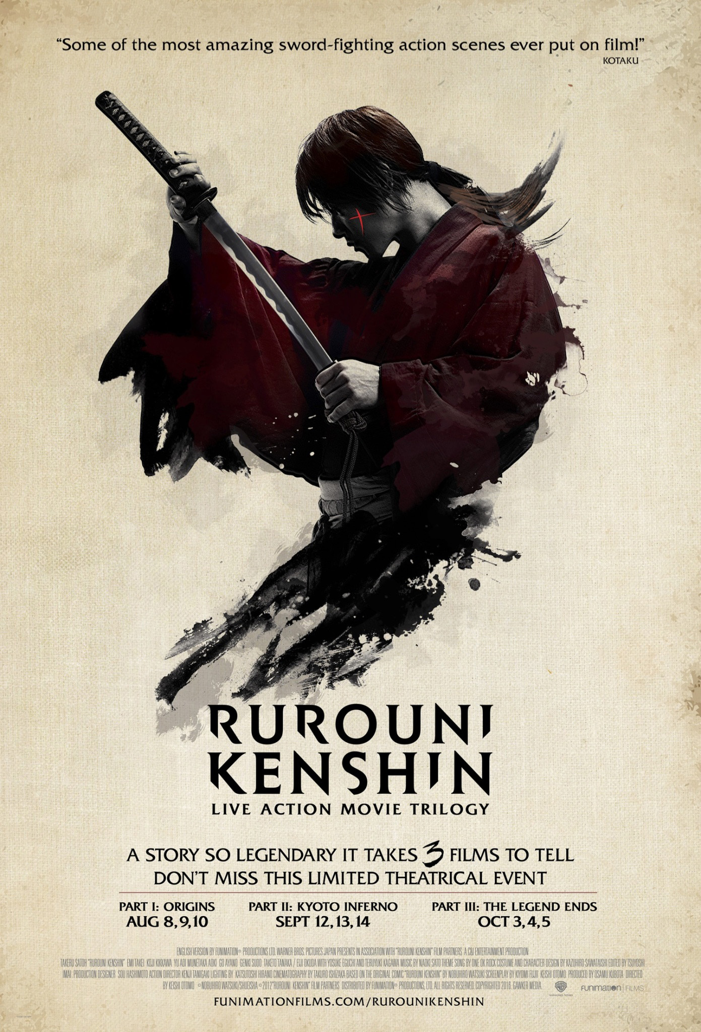 Rurouni Kenshin Kyoto Taika Hen / Densetsu no Hen 